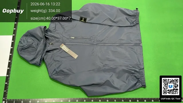 Nike Jackets Hooded color-block windbreaker jacket product detail image 7