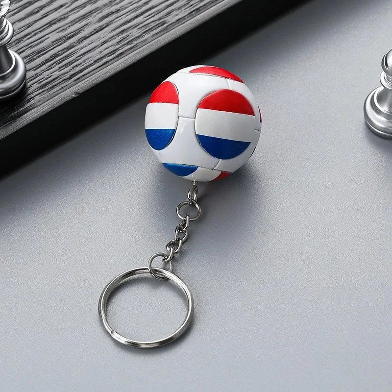 Unbranded Uncategorized Country Flag Football Keychain — France