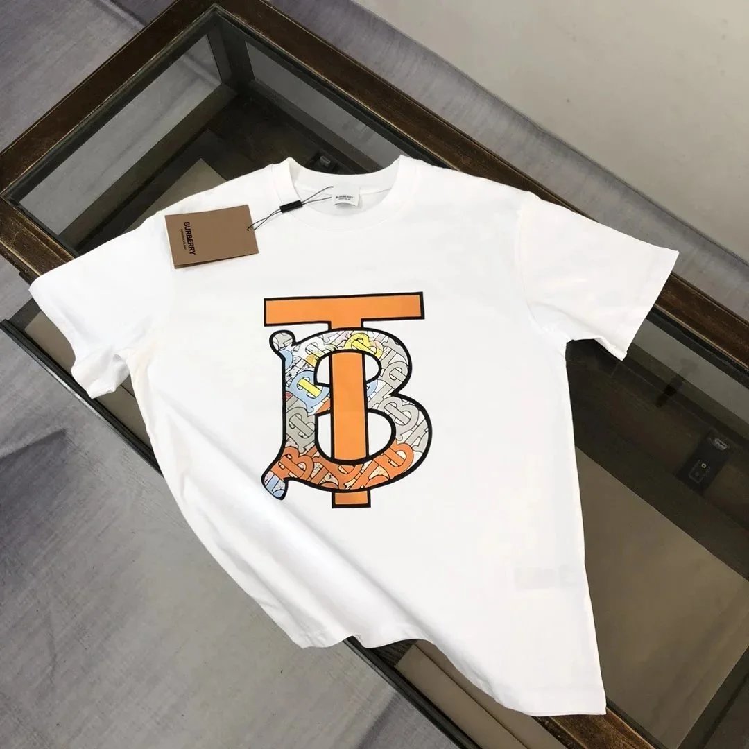 Burberry T-Shirts Short-Sleeve Graphic Logo T-Shirt — 03