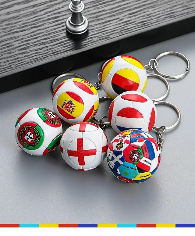 Unbranded Uncategorized Country Flag Football Keychain product detail image 2