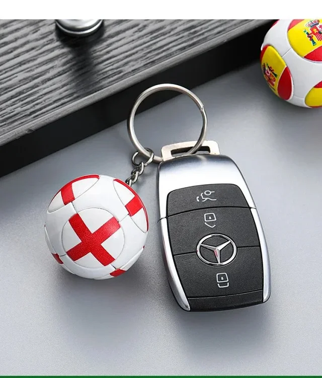 Unbranded Uncategorized Country Flag Football Keychain product detail image 4