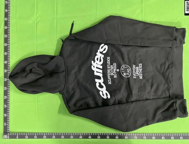 Scuffers Hoodies & Sweatshirts Logo Print Hooded Sweatshirt with Kangaroo Pocket image 11