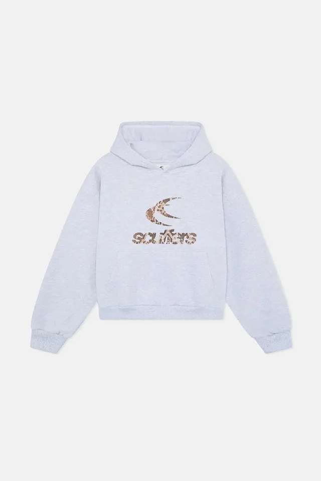 Scuffers Hoodies & Sweatshirts Logo Print Hooded Sweatshirt with Kangaroo Pocket product detail image 4