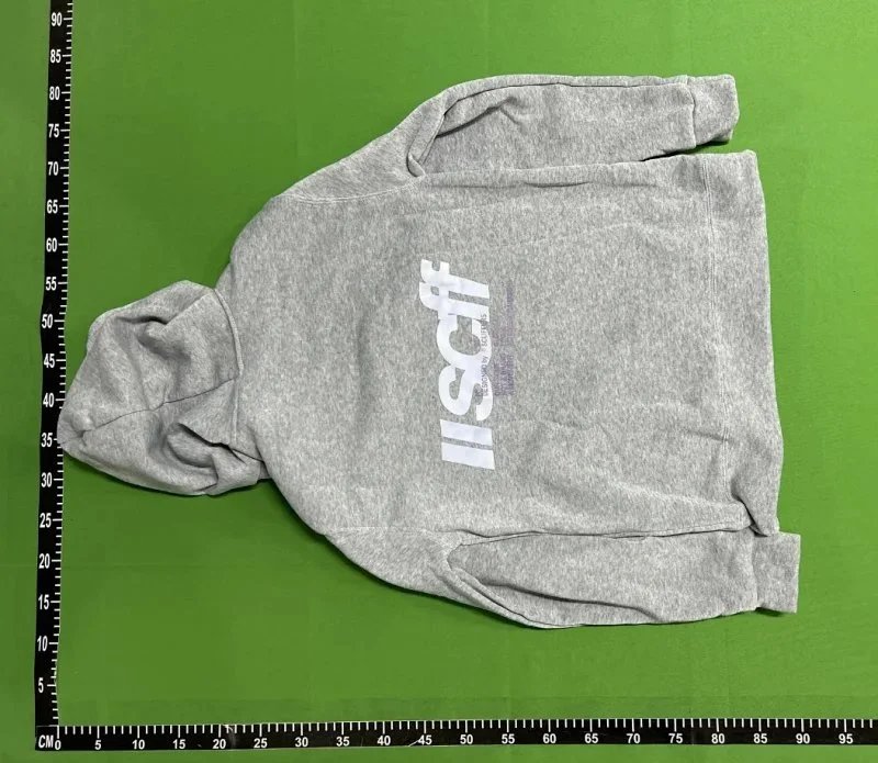 Scuffers Hoodies & Sweatshirts Logo Print Hooded Sweatshirt with Kangaroo Pocket image 8