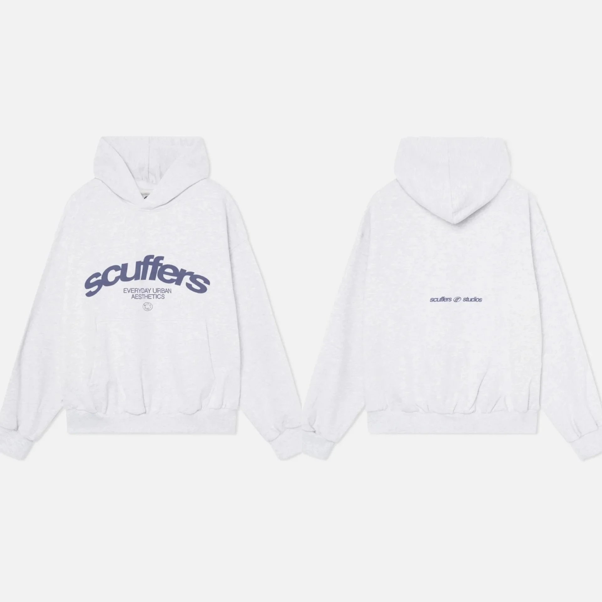 Scuffers Hoodies & Sweatshirts Logo Print Hooded Sweatshirt with Kangaroo Pocket — 8