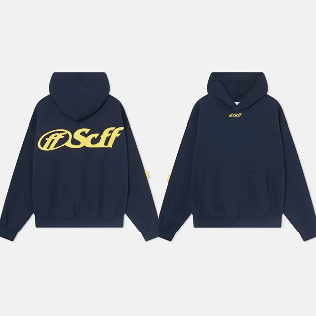 Scuffers Hoodies & Sweatshirts Logo Print Hooded Sweatshirt with Kangaroo Pocket product detail image 15