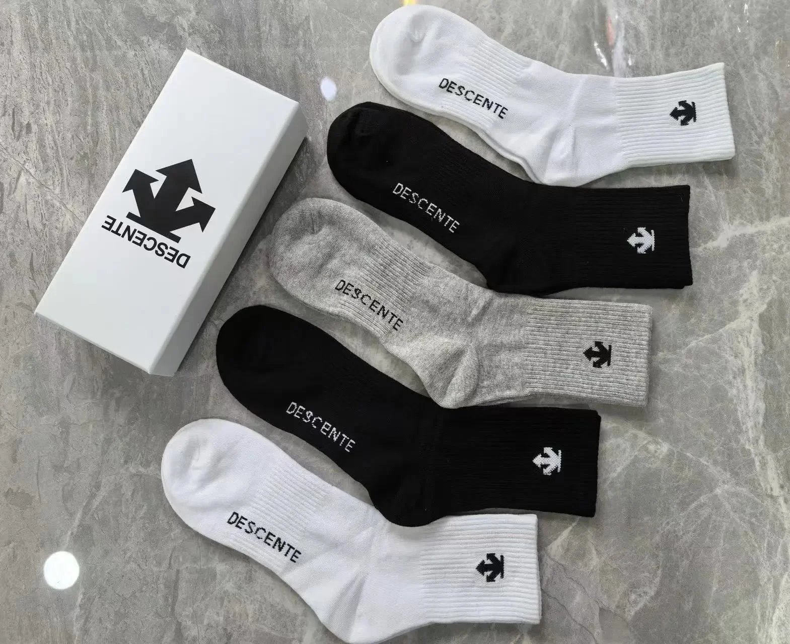 Nike Socks Mid-calf — DESCENTE stockings (5 pairs)