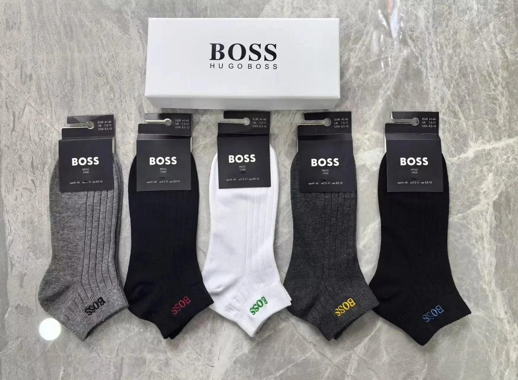 Nike Socks Mid-calf — BOSS socks (5 pairs)