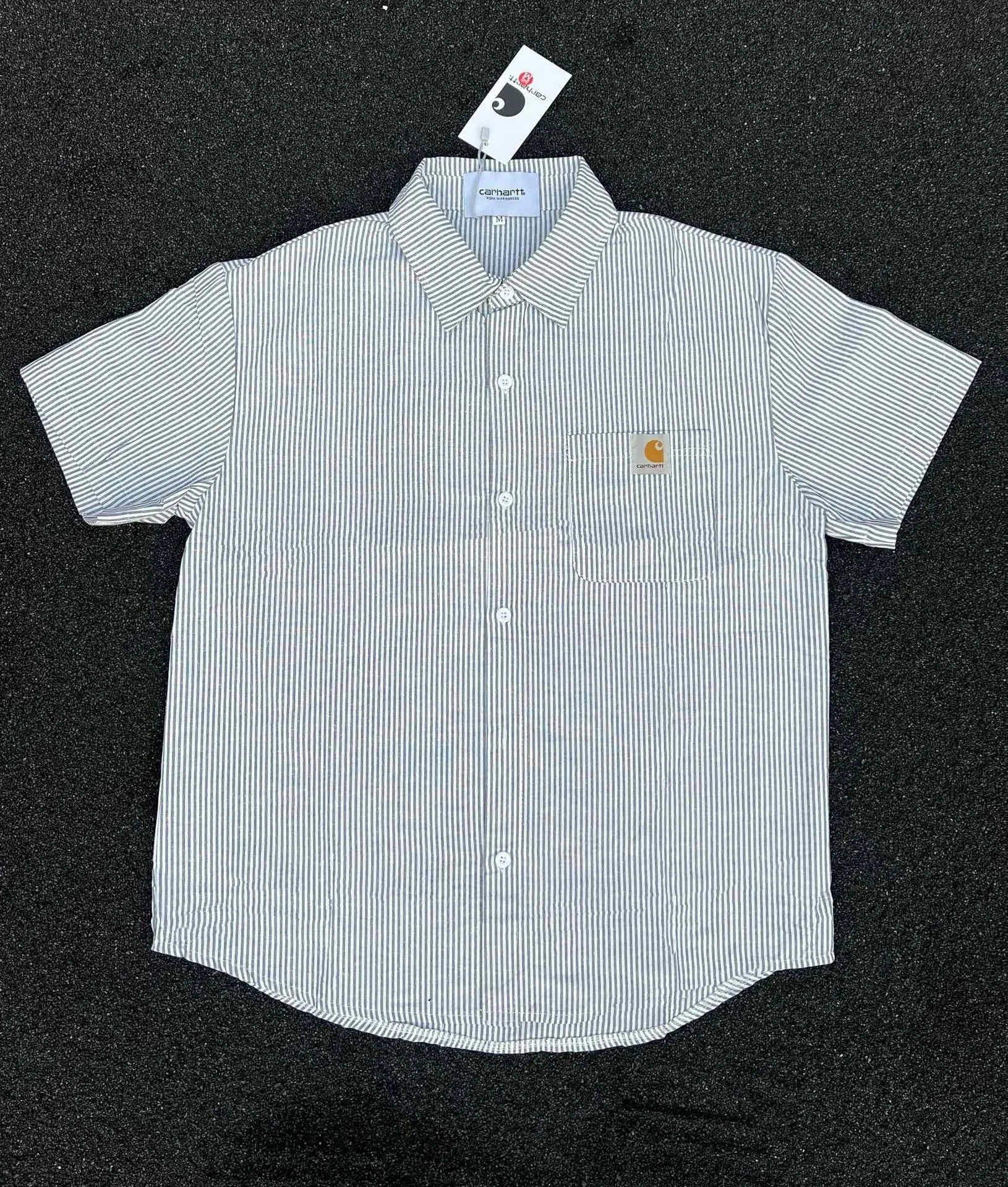 Chrome Hearts Shirts Long-Sleeve Plaid and Cross-Motif Button-Up Shirt — 34