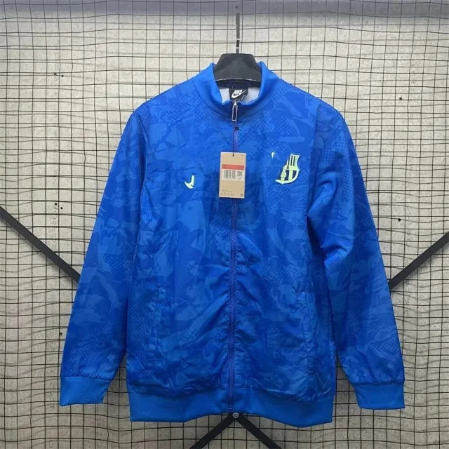 Unbranded Jackets Football crest zip-up windbreaker jacket product detail image 8