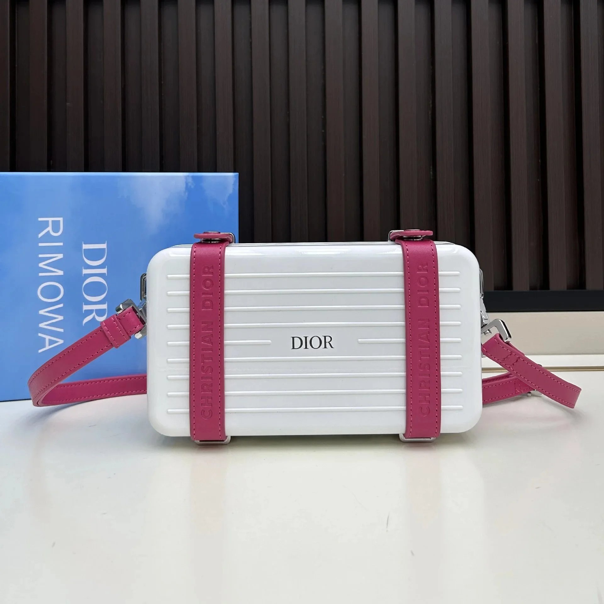 Dior Crossbody Bags Ribbed suitcase-style bag — RIM x DIOR Collaboration 03