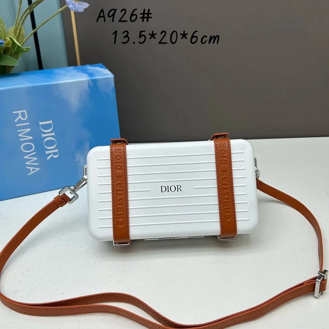 Dior Crossbody Bags Ribbed suitcase-style bag — RIM x DIOR Collaboration 10