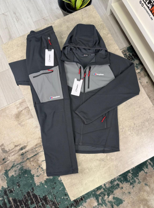 Berghaus Tracksuits Hooded zip-up tracksuit with contrast chest pockets — 6
