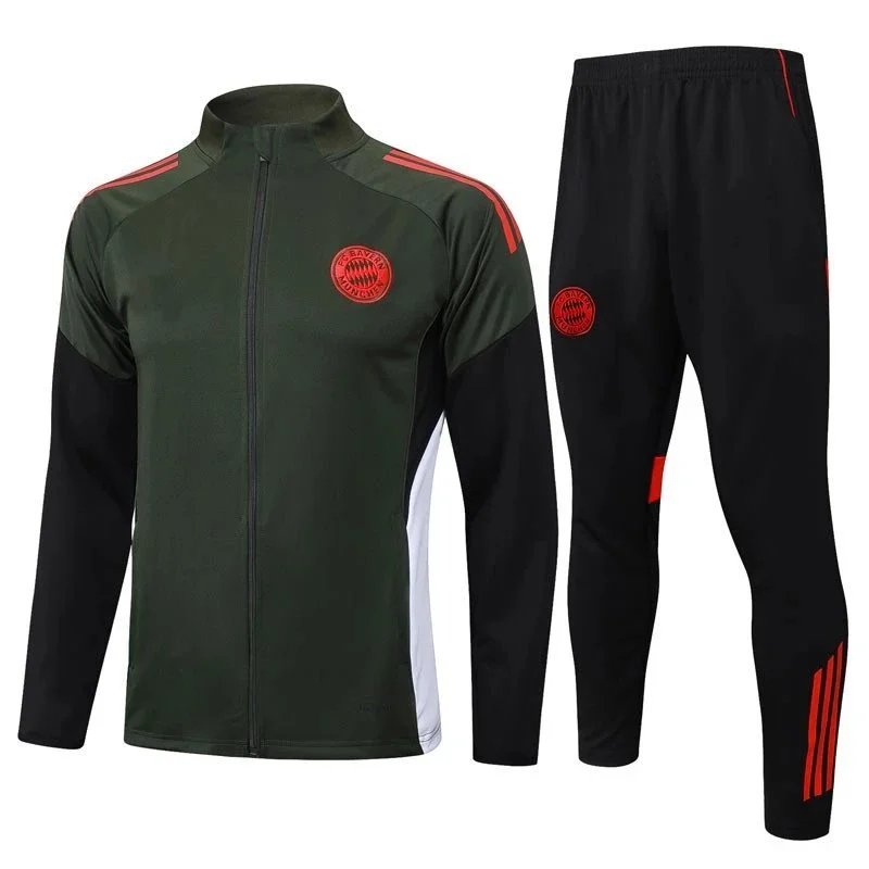 Adidas Tracksuits FC Bayern Munich Football Track Suit — Bayern Deep Green