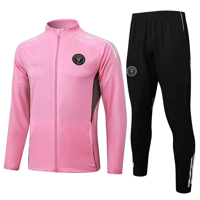 Adidas Tracksuits FC Bayern Munich Football Track Suit — Miami Pink