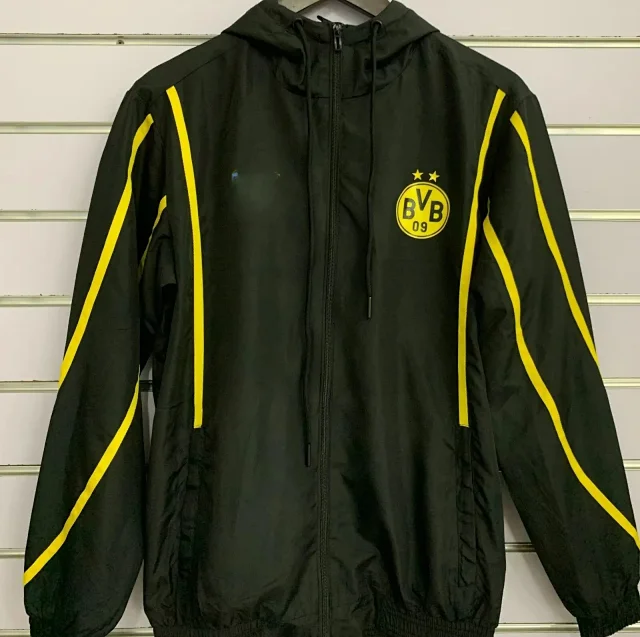 Unbranded Jackets Football crest zip-up windbreaker jacket product detail image 5