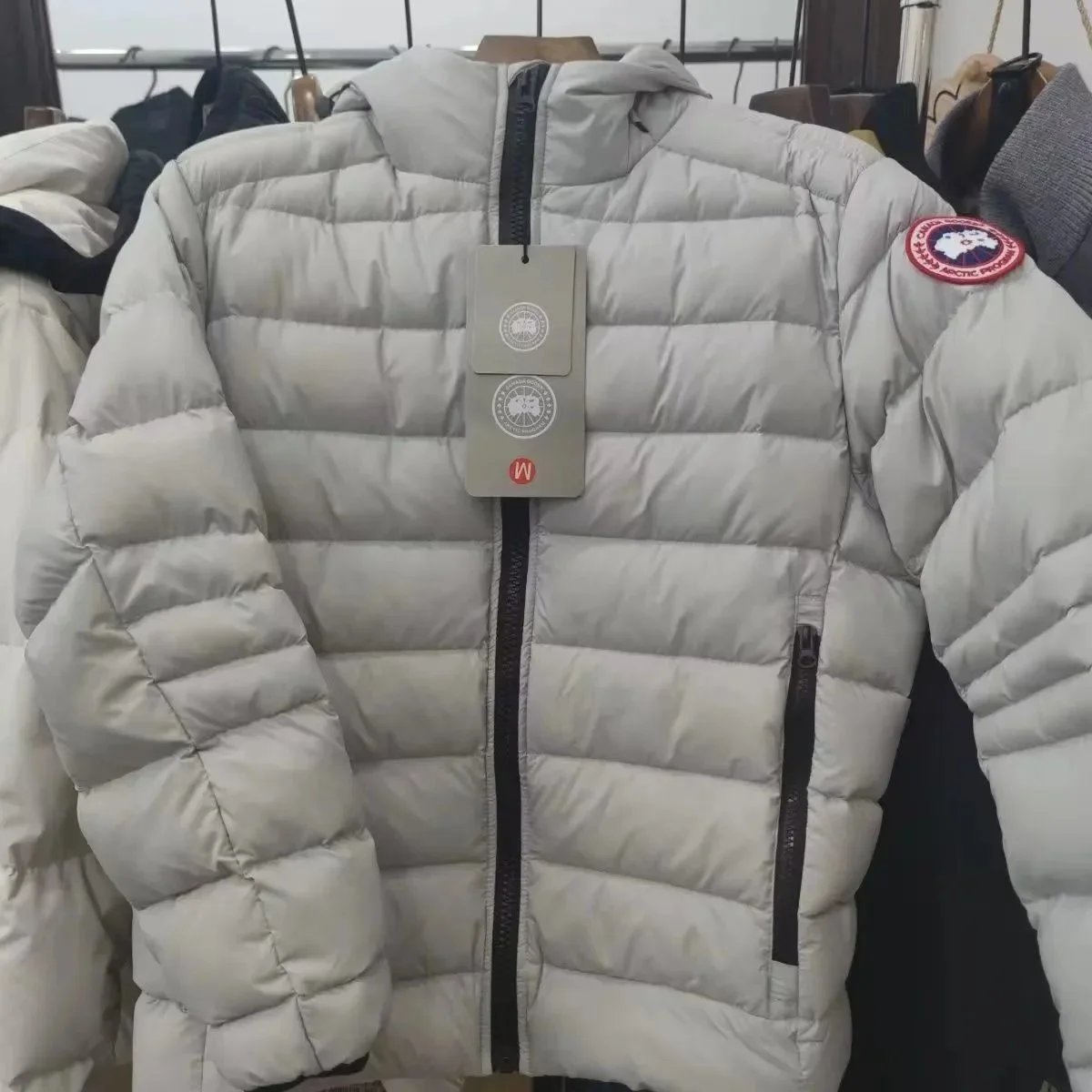 Canada Goose Knitwear Crewneck Astronaut Jacquard Sweater — 34