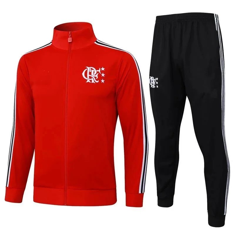 Adidas Tracksuits FC Bayern Munich Football Track Suit — Flamengo red