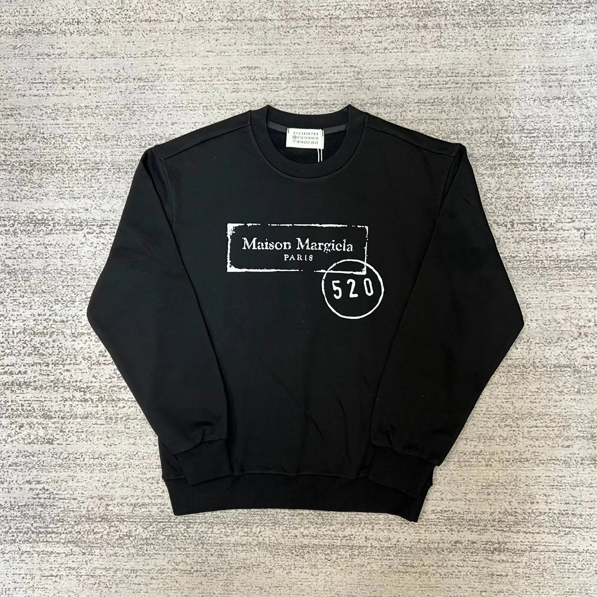 Maison Margiela Graphic crewneck sweatshirts and rib-knit sweaters image 2