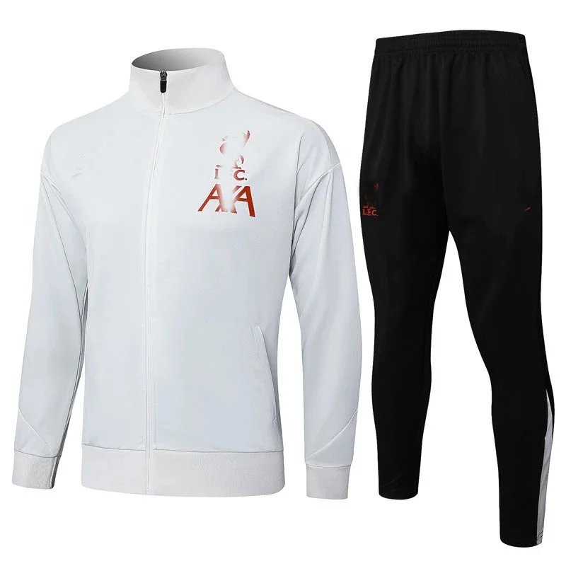 Adidas Tracksuits FC Bayern Munich Football Track Suit — Liverpool Gray