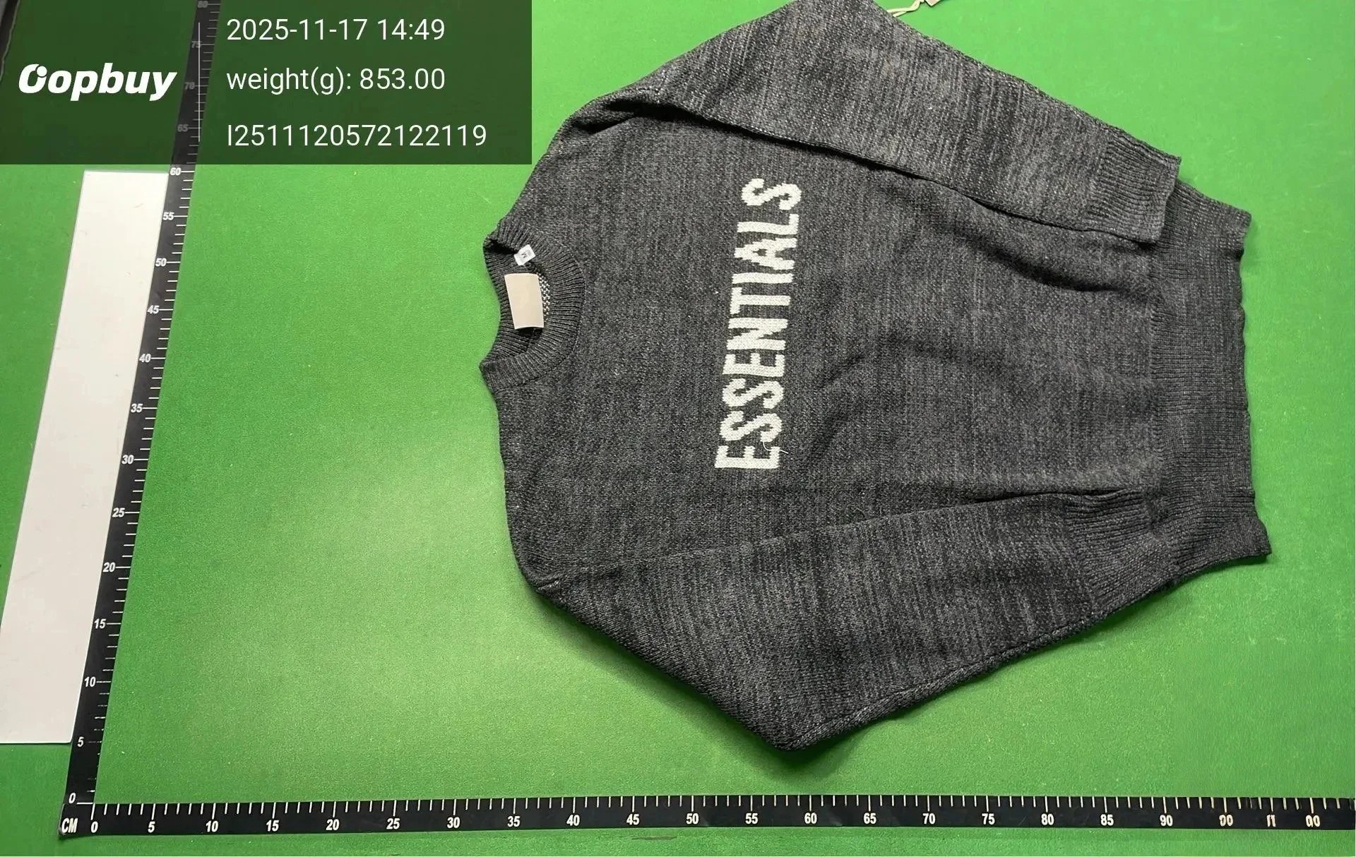 EMZE Knitwear Zip-Up Mock-Neck Logo Knit Cardigan image 13