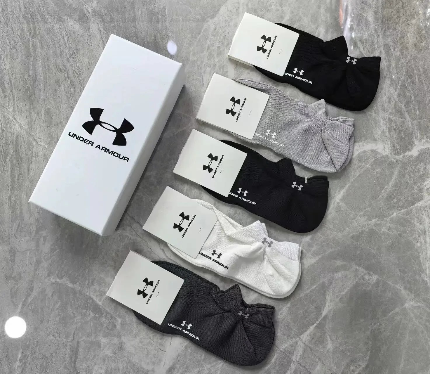Nike Socks Mid-calf — Under Armour socks (5 pairs)
