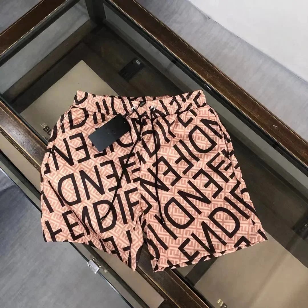 Prada Shorts Nylon Drawstring with Triangle Logo Plaque — 23