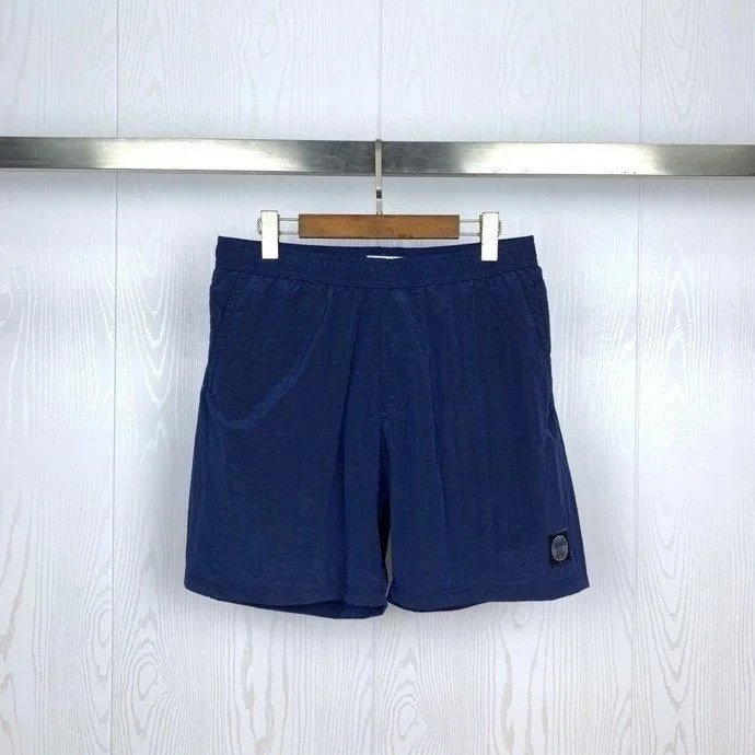 Prada Shorts Nylon Drawstring with Triangle Logo Plaque — 14