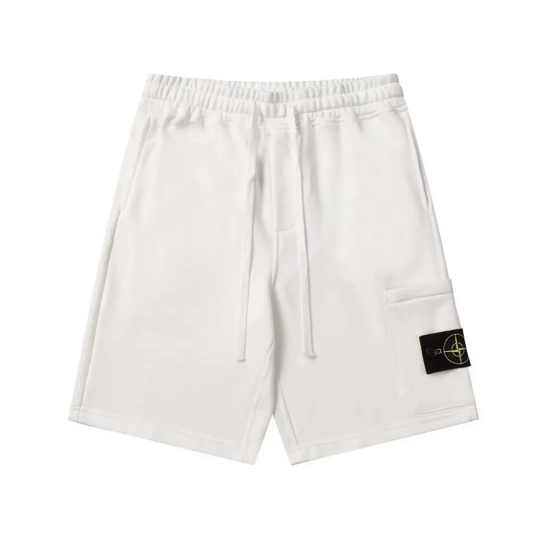 Prada Shorts Nylon Drawstring with Triangle Logo Plaque — 35
