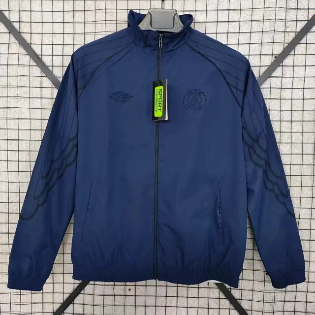 Unbranded Jackets Football crest zip-up windbreaker jacket product detail image 7