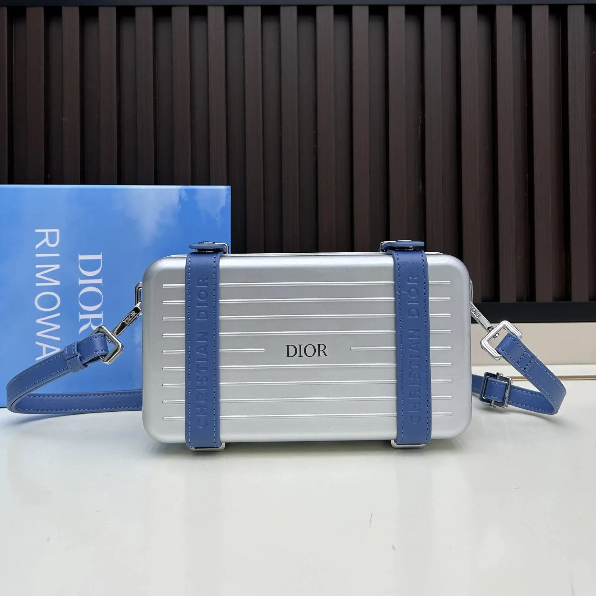 Dior Crossbody Bags Ribbed suitcase-style bag — RIM x DIOR Collaboration 02