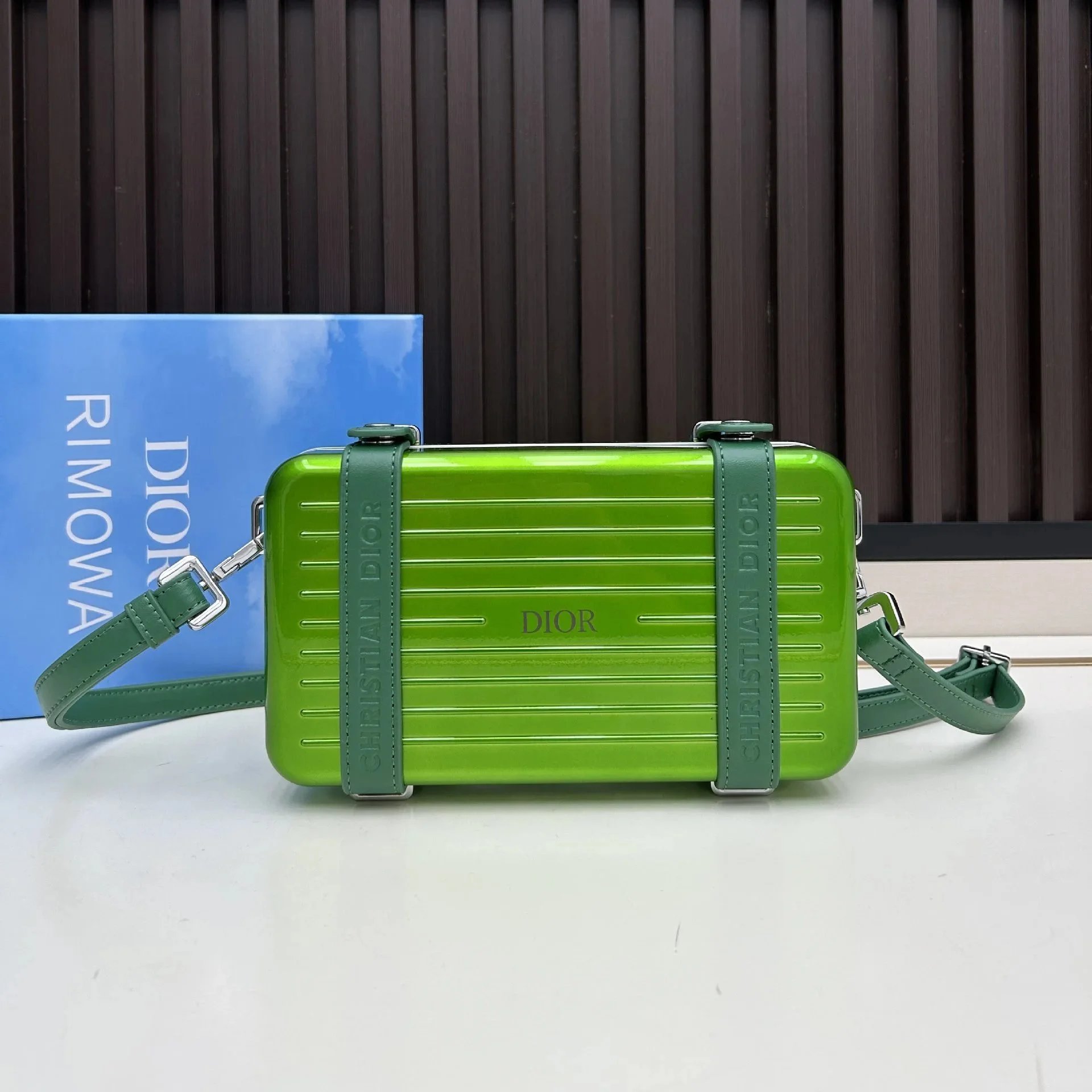 Dior Crossbody Bags Ribbed suitcase-style bag — RIM x DIOR Collaboration 01