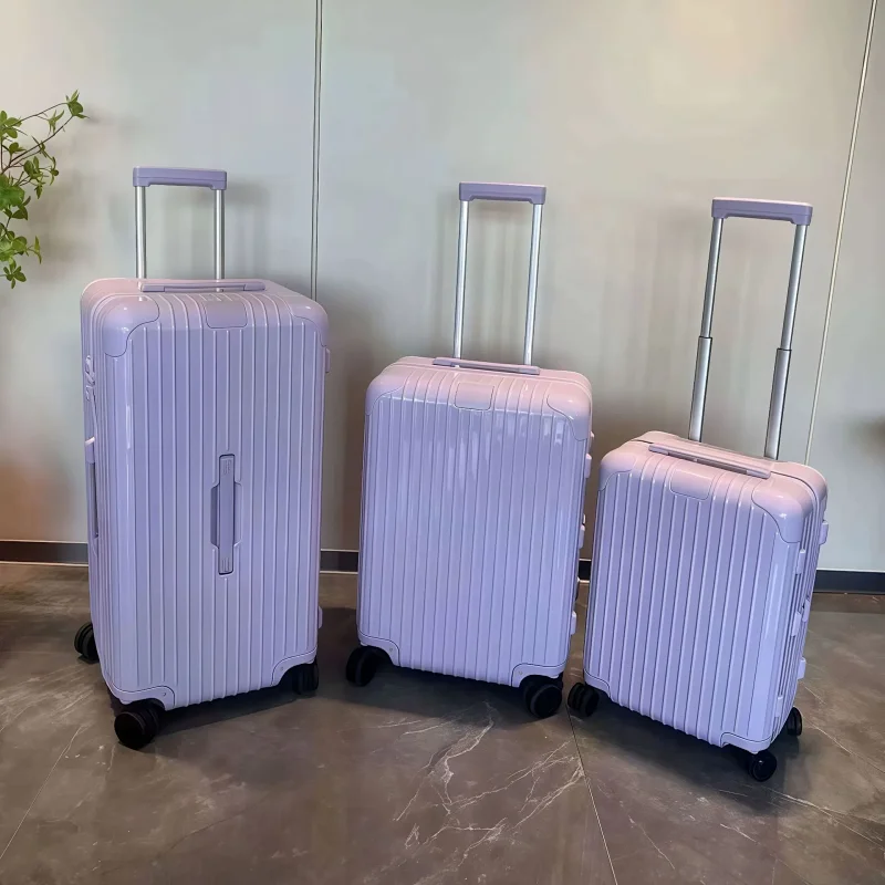 Dior Crossbody Bags Ribbed suitcase-style bag — RIM Taro Purple
