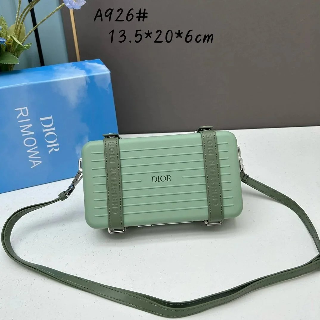 Dior Crossbody Bags Ribbed suitcase-style bag — RIM x DIOR Collaboration 09