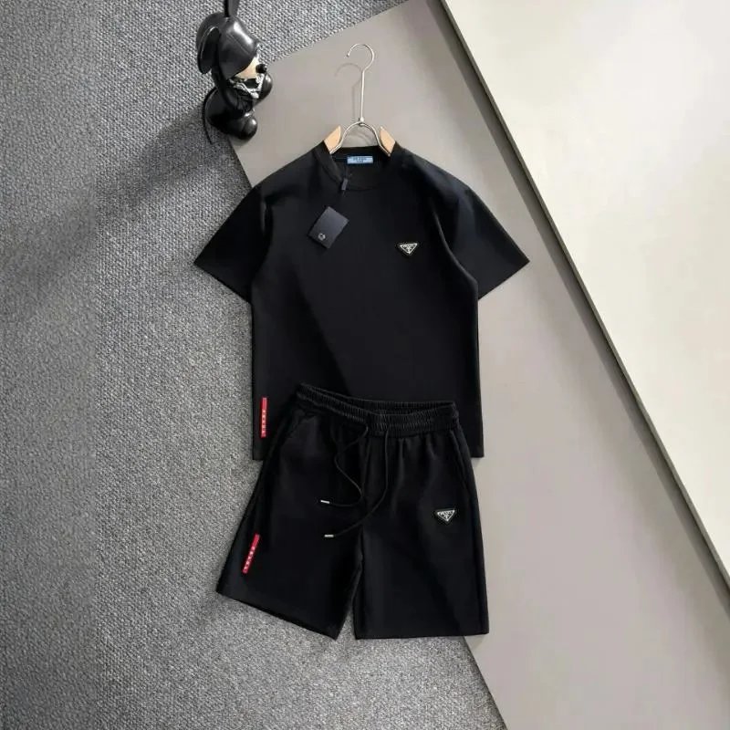 Balenciaga Matching Sets Short-Sleeve T-Shirt and Shorts Set image 4