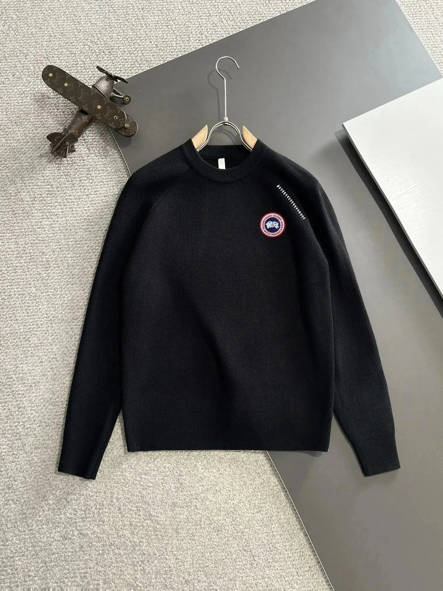Canada Goose Knitwear Crewneck Astronaut Jacquard Sweater — 8