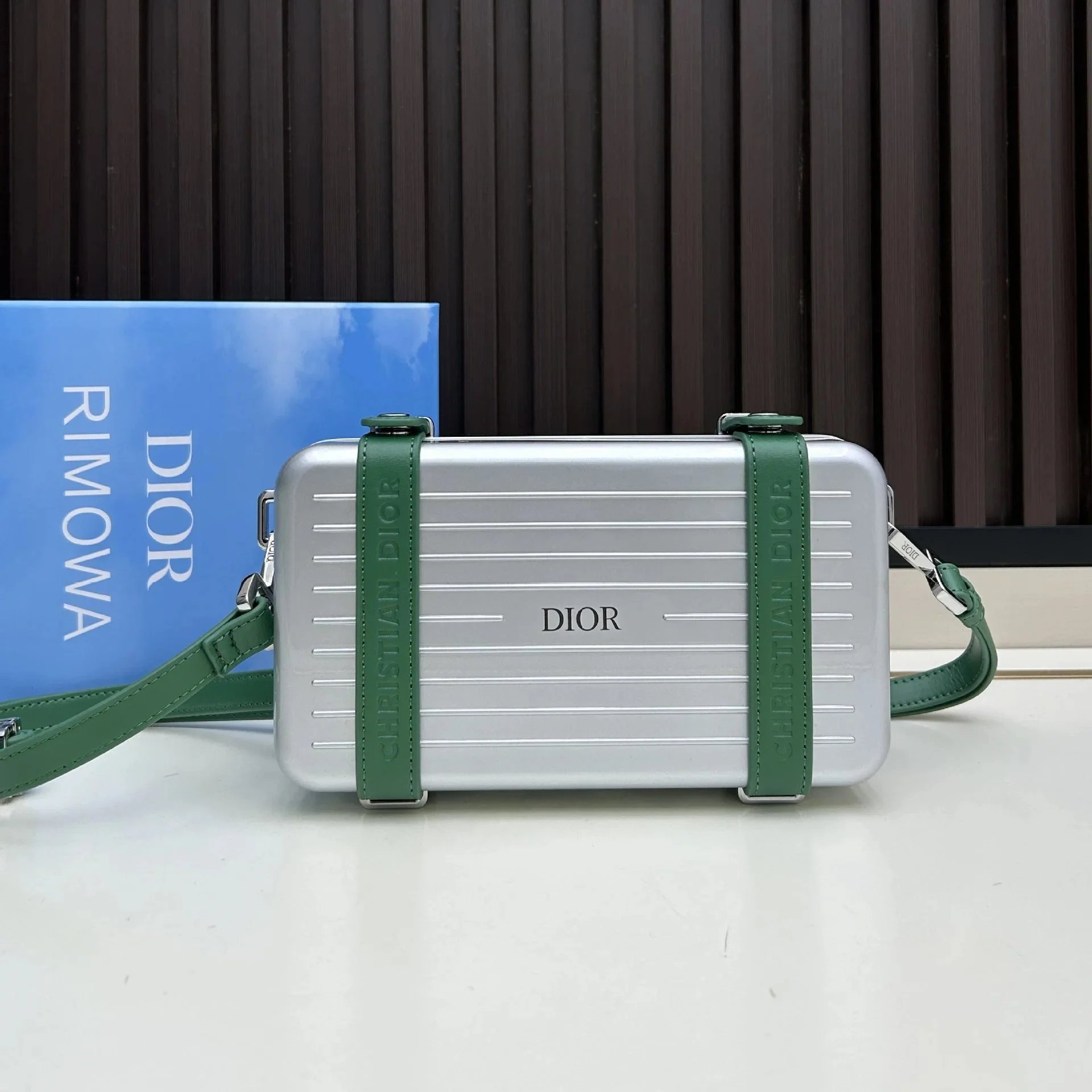 Dior Crossbody Bags Ribbed suitcase-style bag — RIM x DIOR Collaboration 08