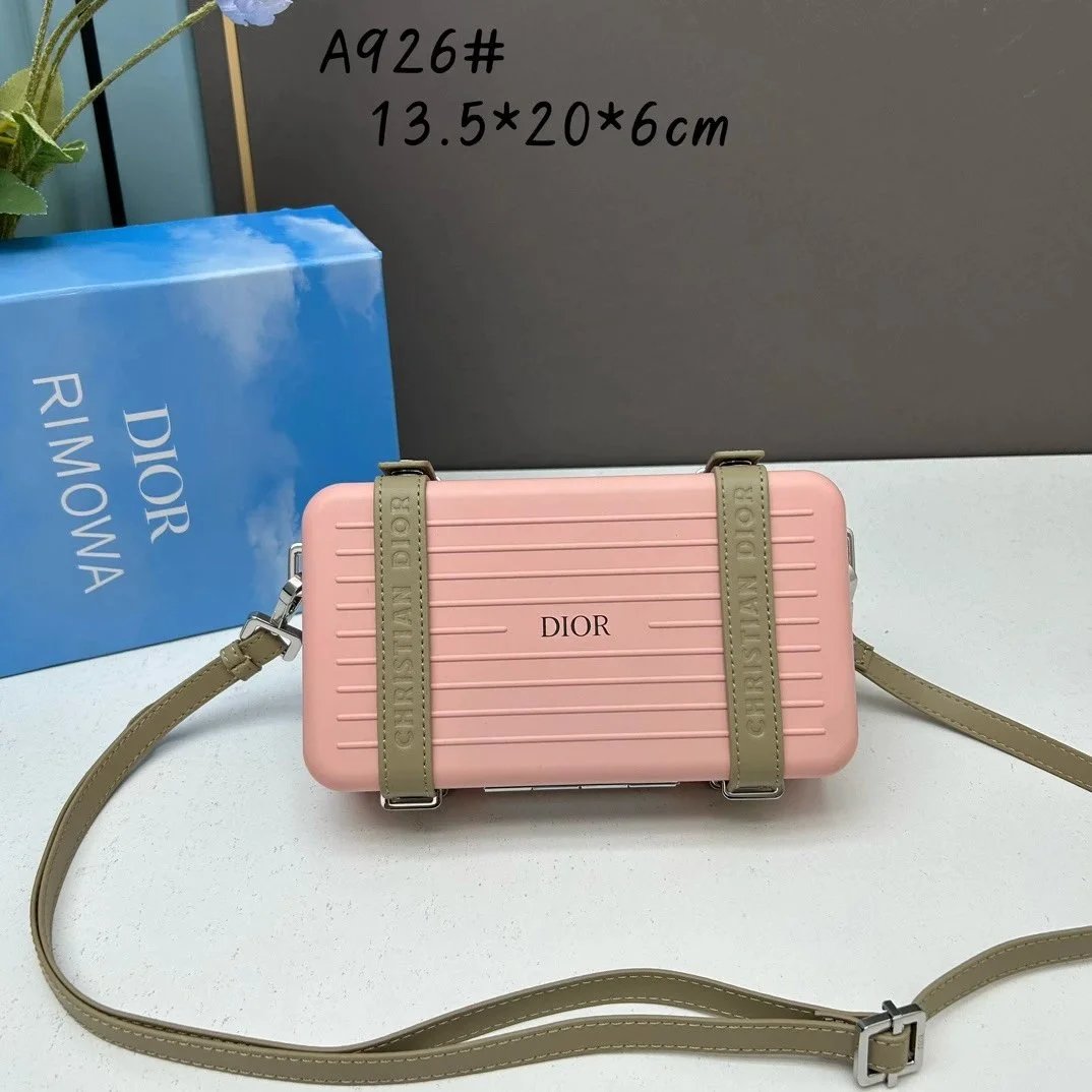Dior Crossbody Bags Ribbed suitcase-style bag — RIM x DIOR Collaboration 11
