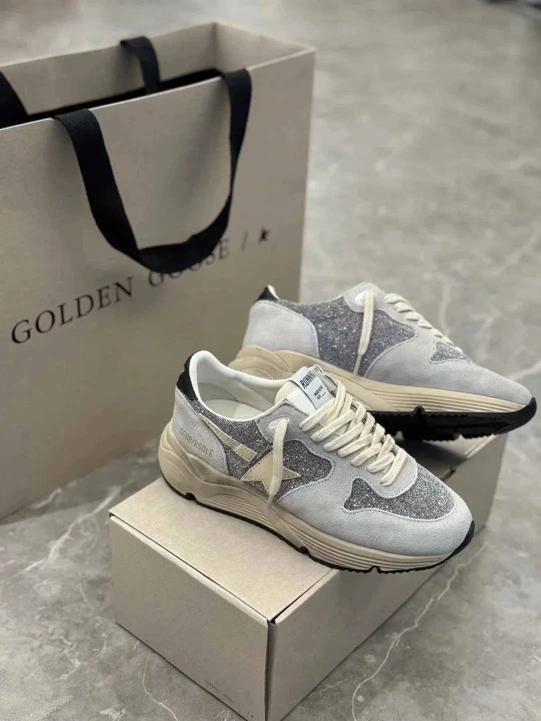 Golden Goose Sneakers Super-Star low-top star — 36