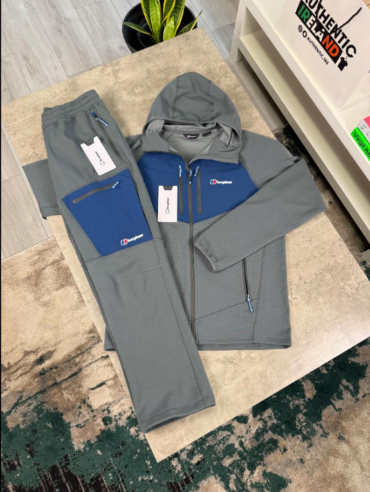 Berghaus Tracksuits Hooded zip-up tracksuit with contrast chest pockets image 4