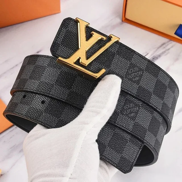 Louis Vuitton Belts LV Buckle Monogram and Damier Belt product detail image 10