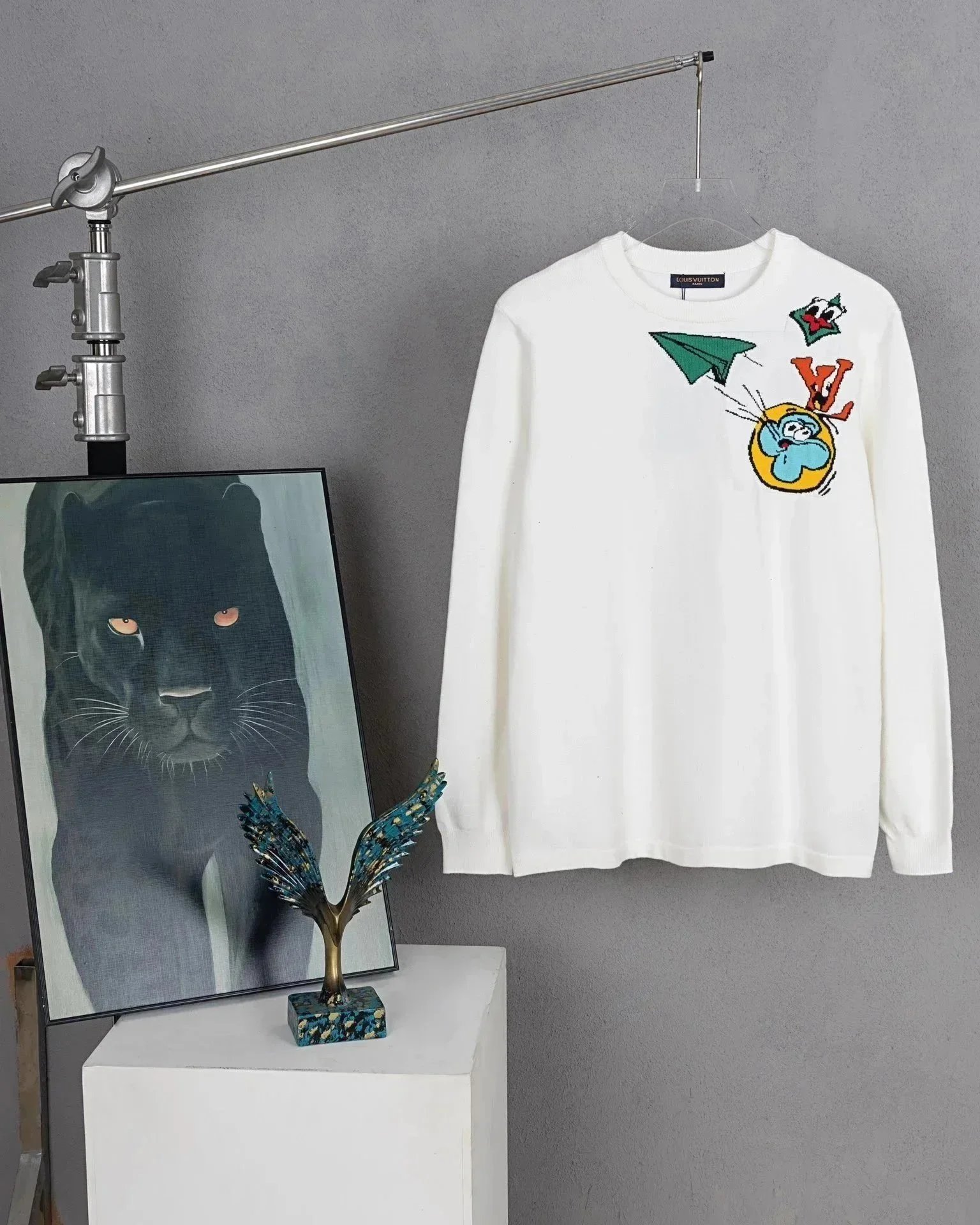 Louis Vuitton Knitwear Logo — high quality-7