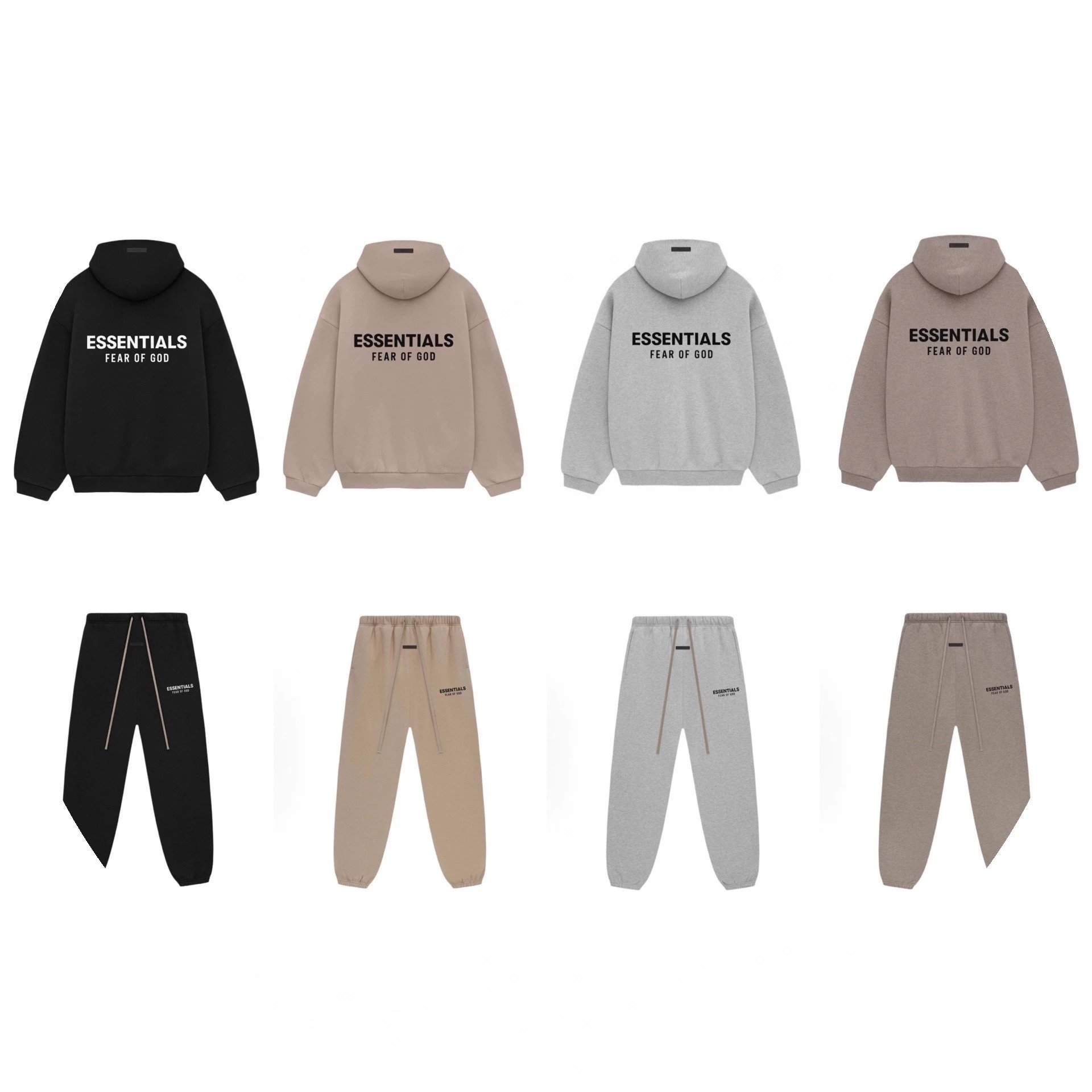 ESSENTIALS Cotton Hooded Sweatshirt