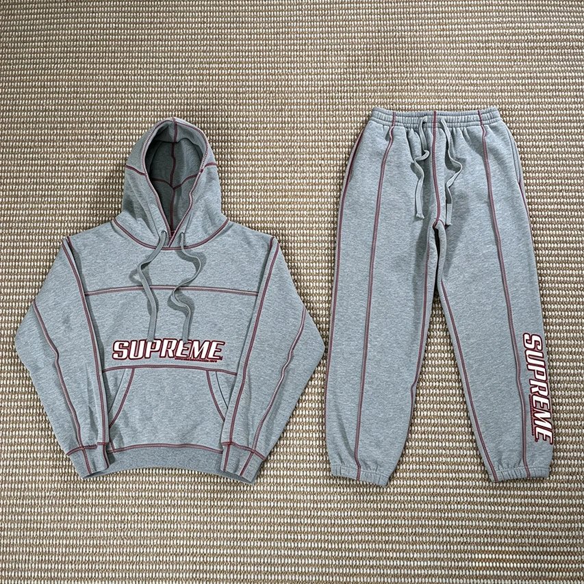 Supreme Tracksuit Sportswear Set Jacket + Pants Windbreaker