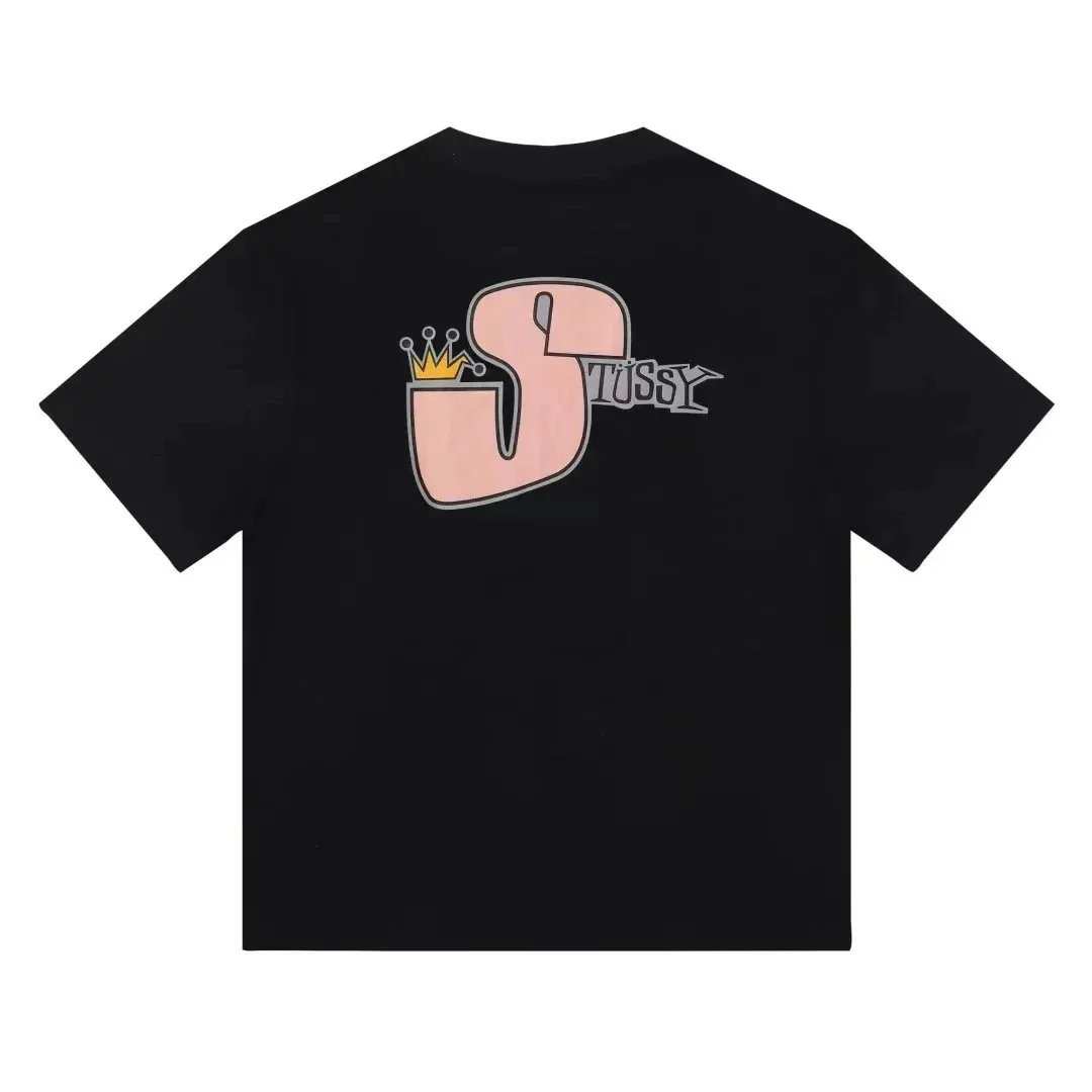Stussy T-shirt S Crown Black