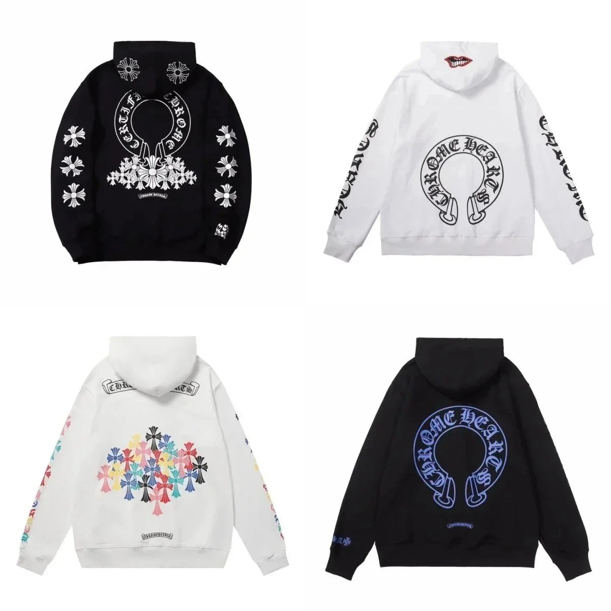 Fall New Hundred Hooded Sweatshirt 031-old