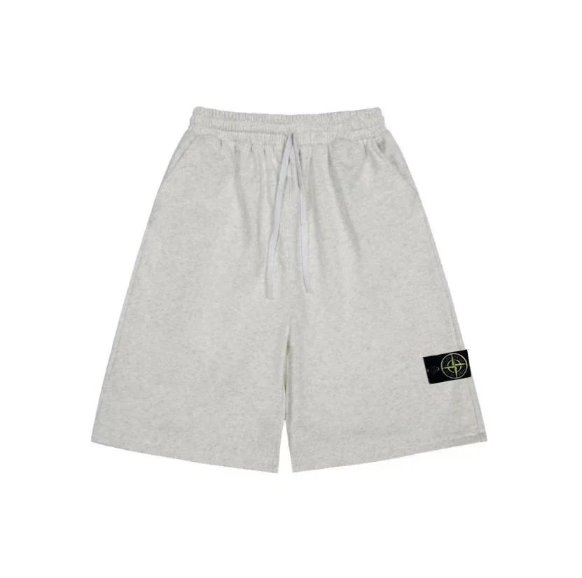 White and gray shorts