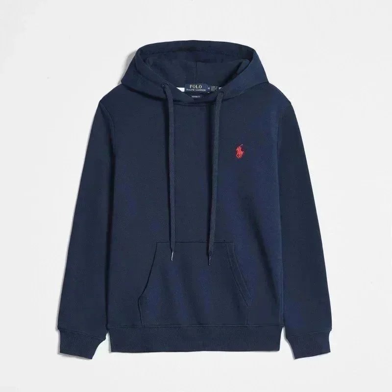 Pullover Royal Blue with Red Logo
