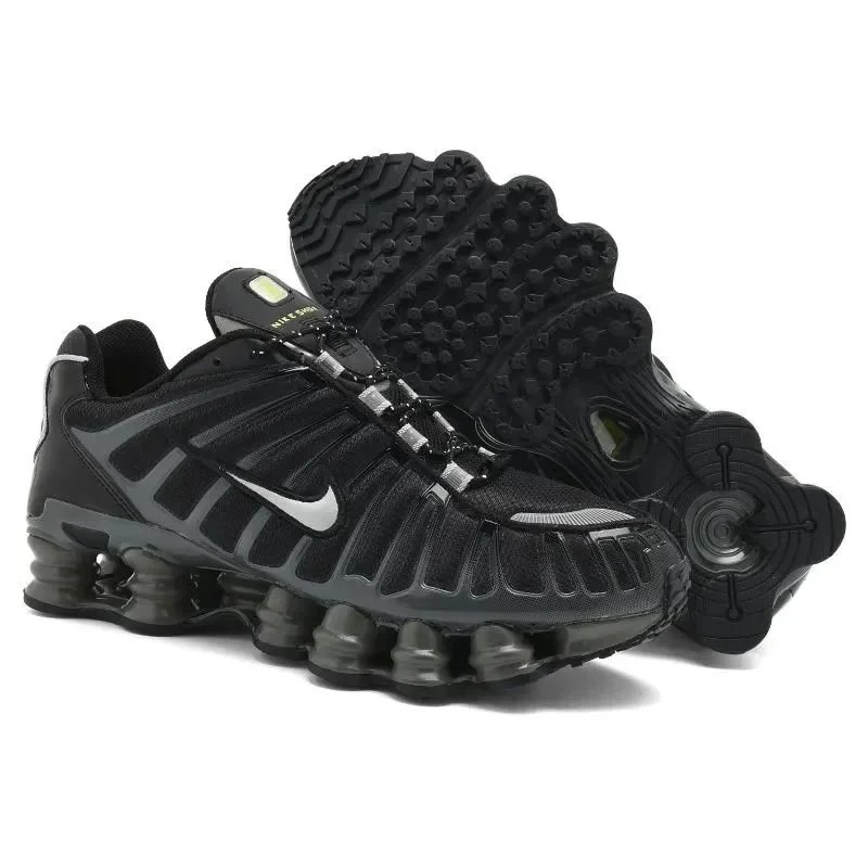 Nike Shox TL Black Silver Green