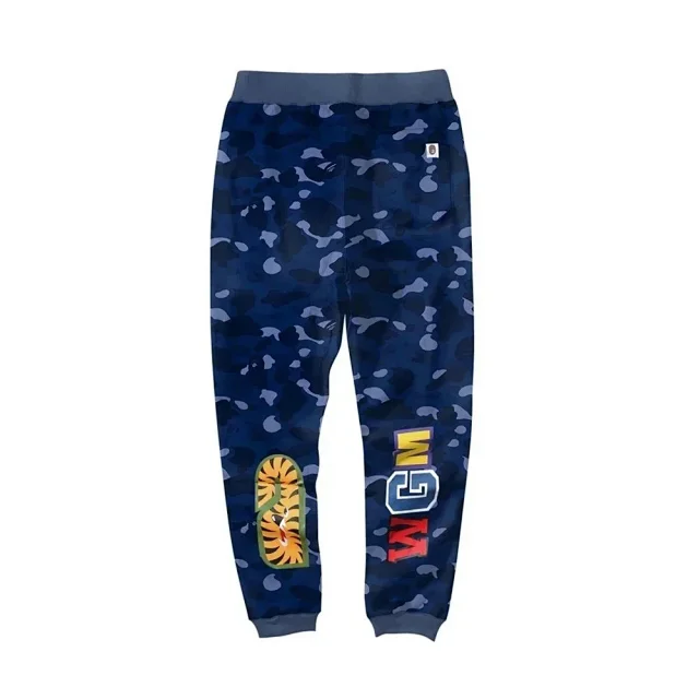 A BATHING APE Trousers Shark camouflage jogger product detail image 8